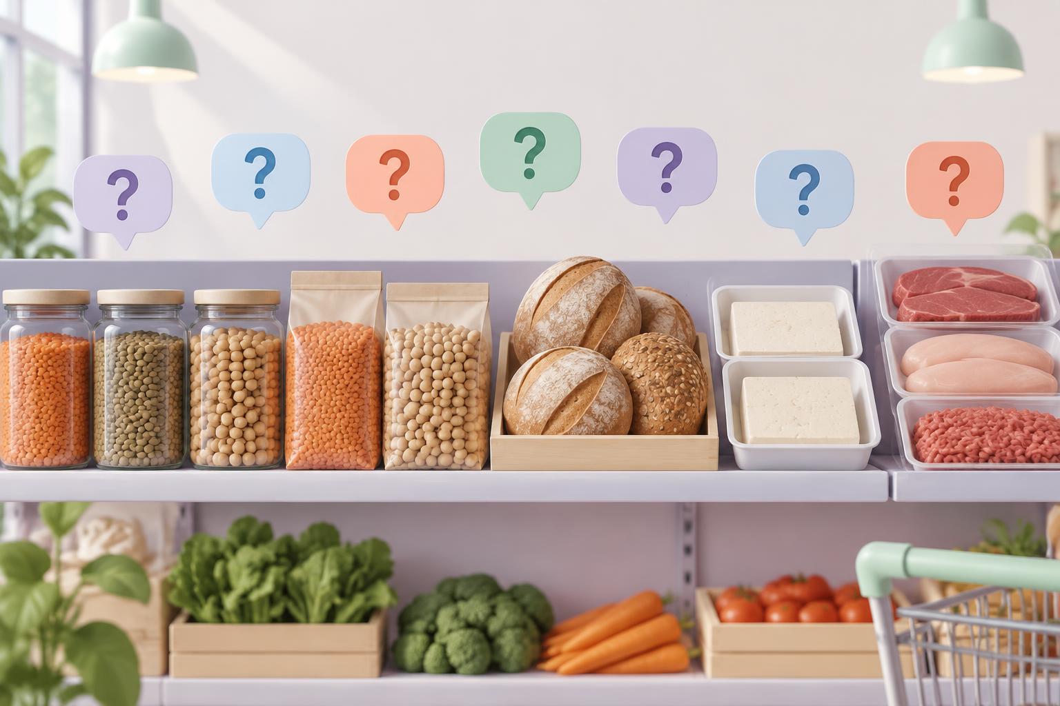 Common misconceptions about plant protein in supermarkets